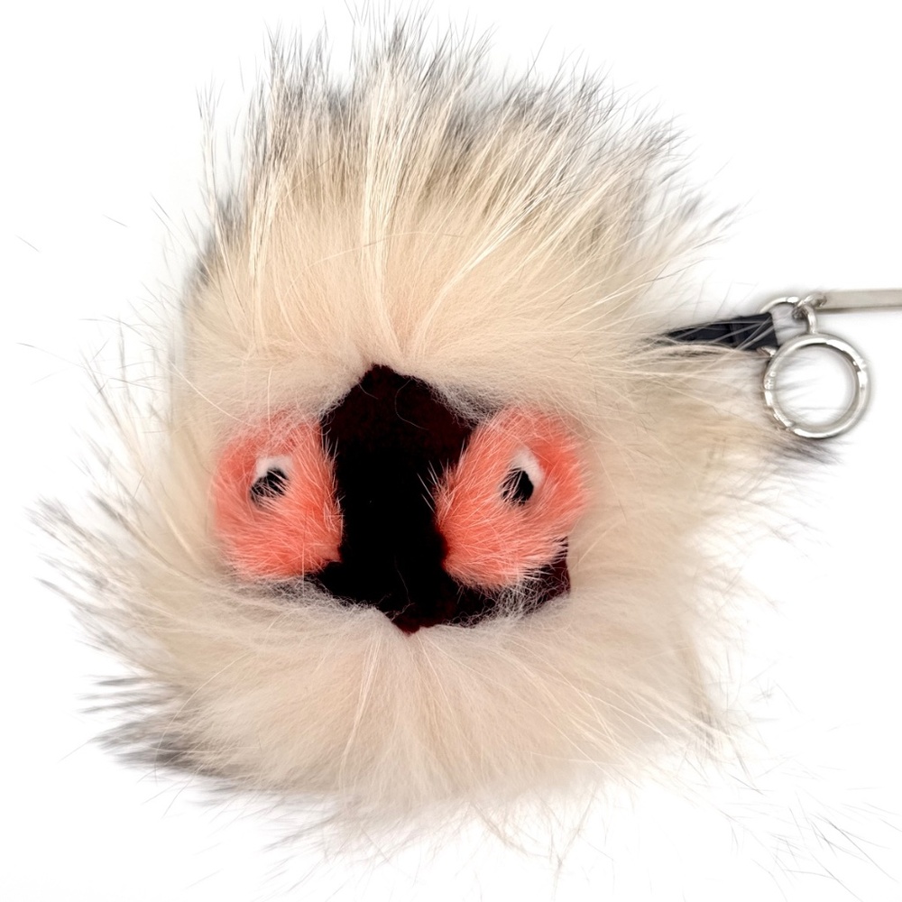 Fendi Bag Charm - Pink & Burgundy